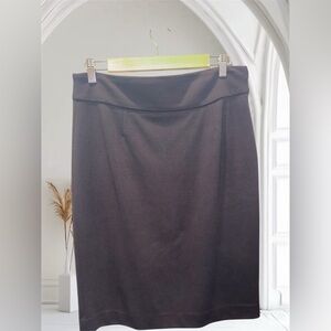 🧧 GRACE ELEMENTS Black Skirt with Back Zipper & Button EUC FINAL PRICE